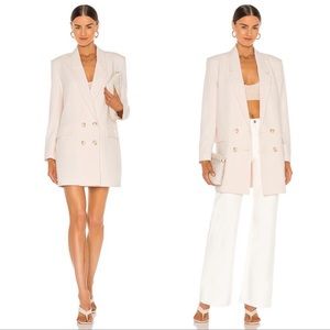 BB DAKOTA STEVE MADDEN Dressed To Thrill Blazer pale pink